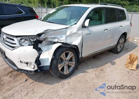 2011 Toyota Highlander Limited из США, поврежденный, VIN 5TDDK3EHXBS041084